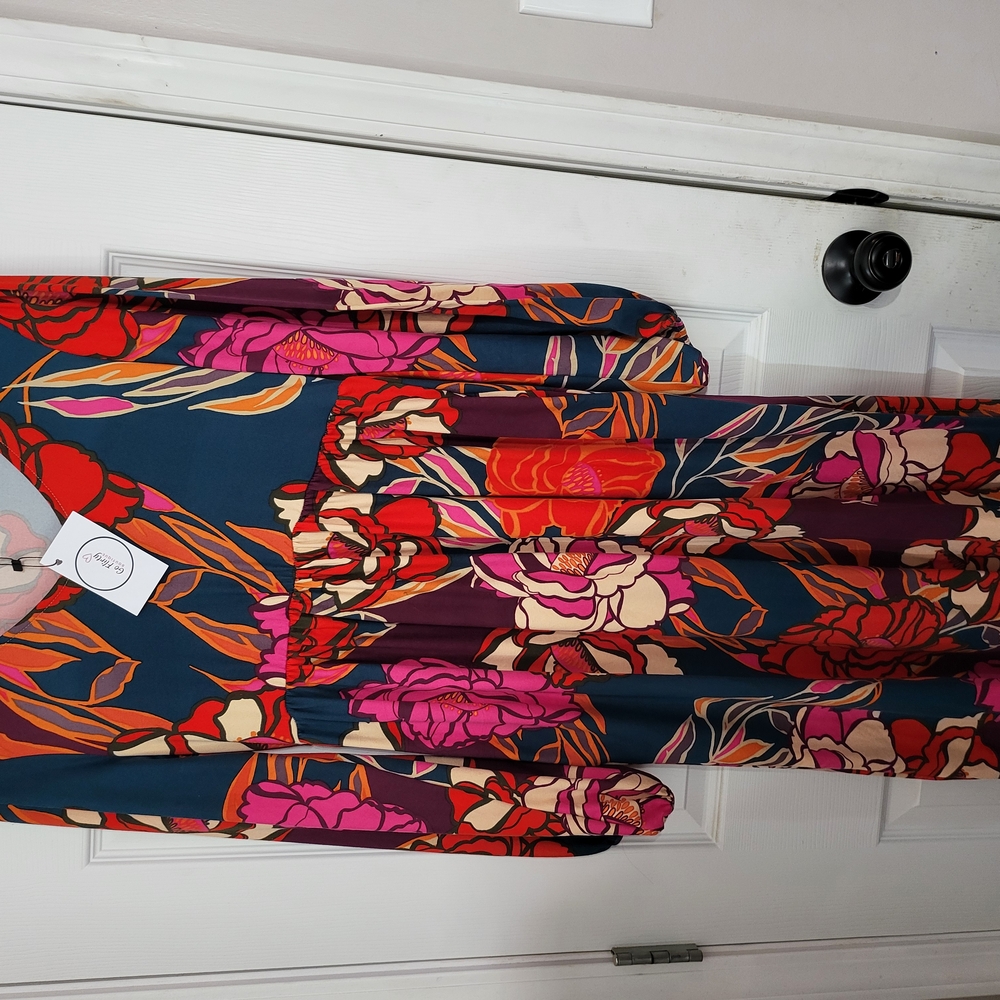 Floral Maxi Dress in Multicolor
